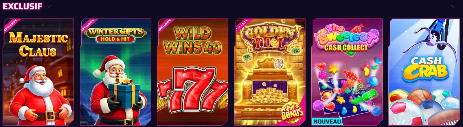 Offres exclusives et avantages premium au Roby Casino