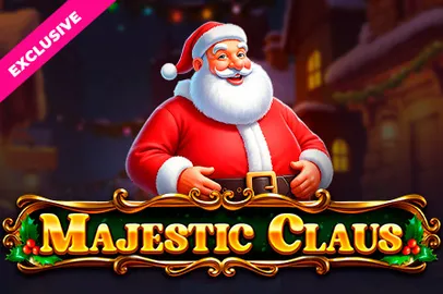 Machine à sous Majestic Claus disponible au Roby Casino