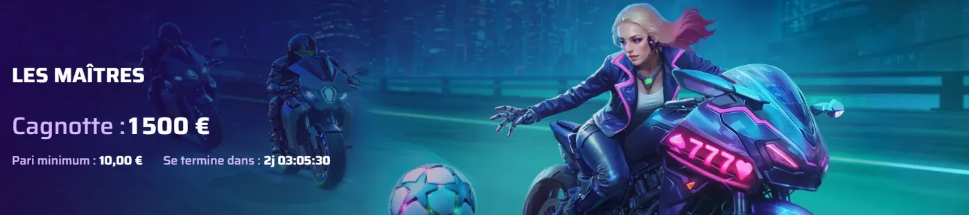 Tournois du Roby Casino avec prix et classements